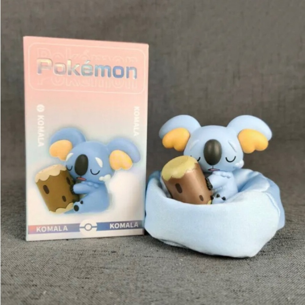Pokemon Starry Dream Series Sleeping Komala PVC Figure With Box